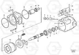 77609 Hydraulic pump T450D, Volvo Construction Equipment