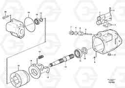 86235 Hydraulic pump T450D, Volvo Construction Equipment