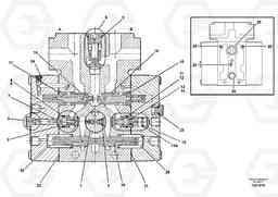 30892 Valve section Lift L70D, Volvo Construction Equipment