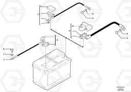 2960 Cables, battery EC35 TYPE 283, Volvo Construction Equipment