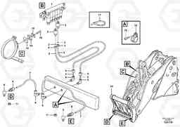 3344 Central lubrication for tool bar. L180E S/N 8002 - 9407, Volvo Construction Equipment