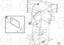 8019 Canopy EC35 TYPE 283, Volvo Construction Equipment