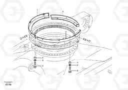 31301 Cover, Swing gear EC210B APPENDIX FX FORESTRY VER., Volvo Construction Equipment