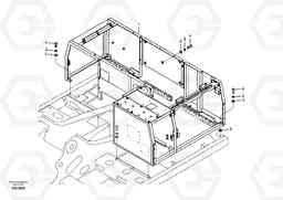 1028 Cowl frame EC210B APPENDIX FX FORESTRY VER., Volvo Construction Equipment