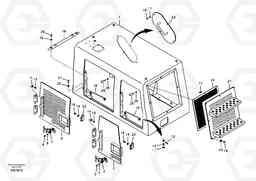 24070 Tool box, cowl EC240B APPENDIX FX FORESTRY VER., Volvo Construction Equipment