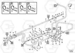 5721 Hydraulic brake system, load unit T450D, Volvo Construction Equipment