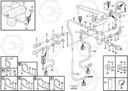 91025 Hydraulic brake system, cab T450D, Volvo Construction Equipment