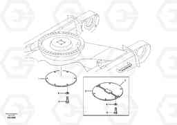 8282 Protecting plate EC460B SER NO INT 11515- EU&NA 80001-, Volvo Construction Equipment