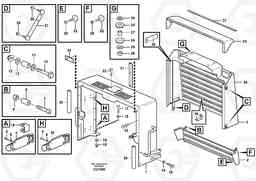 95436 Radiator casing L330E, Volvo Construction Equipment