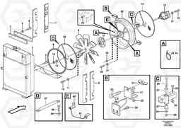 10366 Fan and fan shroud L330E, Volvo Construction Equipment