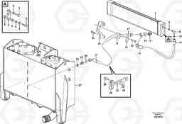 104285 Oil cooler with hoses L90F, Volvo Construction Equipment