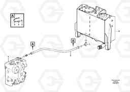 13814 Drainage line, control valve L70F, Volvo Construction Equipment