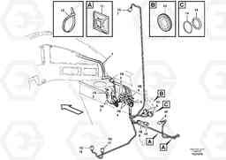 1131 Cable harnesses, control panel T450D, Volvo Construction Equipment