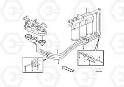 84781 Clamps to oil hoses L220E SER NO 4003 - 5020, Volvo Construction Equipment