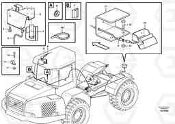 17533 Camera inclusive monitor T450D, Volvo Construction Equipment