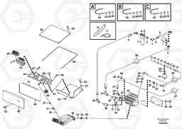 91560 Working hydraulic, load unit T450D, Volvo Construction Equipment