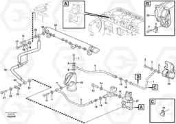 107001 Fuel pipes, fuel pump EC290B SER NO INT 13562- EU & NA 80001-, Volvo Construction Equipment