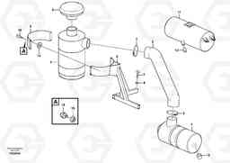 83384 Oil-bath precleaner. L110E S/N 2202- SWE, 61001- USA, 70401-BRA, Volvo Construction Equipment