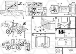 41470 Sign plates and decals L220E SER NO 2001 - 3999, Volvo Construction Equipment