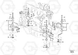 2035 Engine mount FC2121C, Volvo Construction Equipment