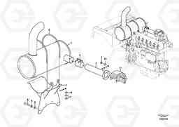 46019 Exhaust system EC210C, Volvo Construction Equipment