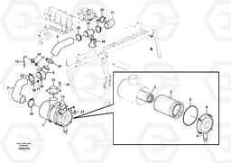 104373 Inlet system EC210C, Volvo Construction Equipment