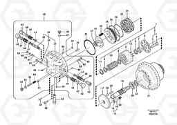 102315 Travel motor FC2121C, Volvo Construction Equipment