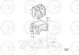 39103 Control valve with fitting parts. FC2421C, Volvo Construction Equipment