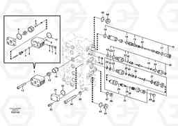 60875 Main control valve EC210C, Volvo Construction Equipment