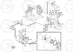 100491 Inlet system EC235C, Volvo Construction Equipment