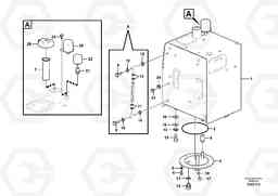 19126 Fuel tank with fitting parts EC160C, Volvo Construction Equipment