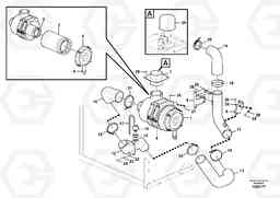 89838 Inlet system EC180C, Volvo Construction Equipment