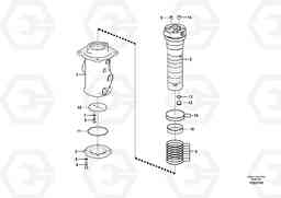 49452 Turning joint EC160C, Volvo Construction Equipment