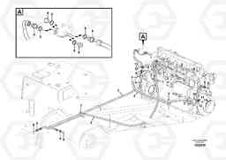 70434 Fuel pipe - Fuel tank EW180C, Volvo Construction Equipment