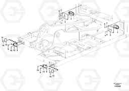 88810 Headlight EW210C, Volvo Construction Equipment