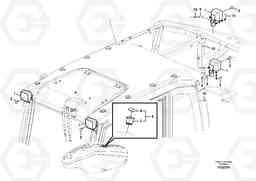 85068 Work lights, extra EW180C, Volvo Construction Equipment