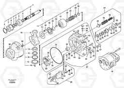 4098 Hydraulic gear pump EC55B, Volvo Construction Equipment