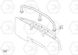 30069 Upper protection, Forestry EC290B APPENDIX FX FORESTRY VER., Volvo Construction Equipment