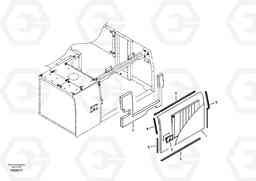 24437 Door, side EC240B SER NO INT 12641- EU & NA 80001-, Volvo Construction Equipment