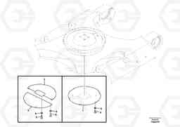 13033 Protecting plate EC240C, Volvo Construction Equipment