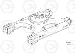 17488 Undercarriage frame EC460C, Volvo Construction Equipment