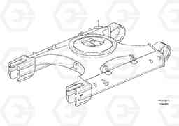 17489 Undercarriage frame EC460C, Volvo Construction Equipment