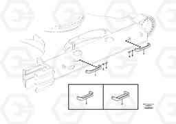 50042 Foot step EC460B PRIME S/N 15001-/85001-, Volvo Construction Equipment