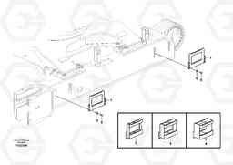 50294 Foot step EC460B PRIME S/N 15001-/85001-, Volvo Construction Equipment