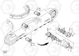 29119 Bottom roller EC290B APPENDIX FX FORESTRY VER., Volvo Construction Equipment