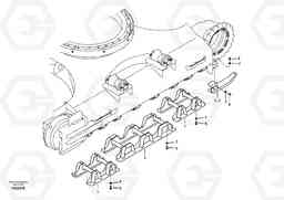 60118 Undercarriage, track guards EC290B APPENDIX FX FORESTRY VER., Volvo Construction Equipment