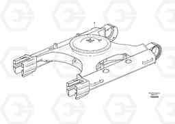 85982 Undercarriage frame EC290C, Volvo Construction Equipment