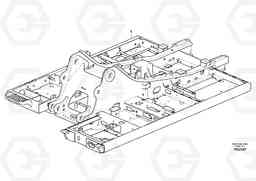 14124 Upper frame EC290C, Volvo Construction Equipment