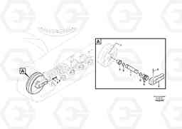 77548 Front idler EC240C, Volvo Construction Equipment