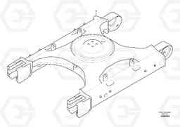 160 Undercarriage frame EC160C, Volvo Construction Equipment